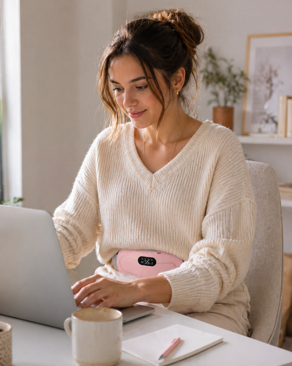 Ceinture menstruelle chauffante